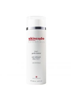 Skincode 3-in-1 Gentle cleanser, 200 ml.